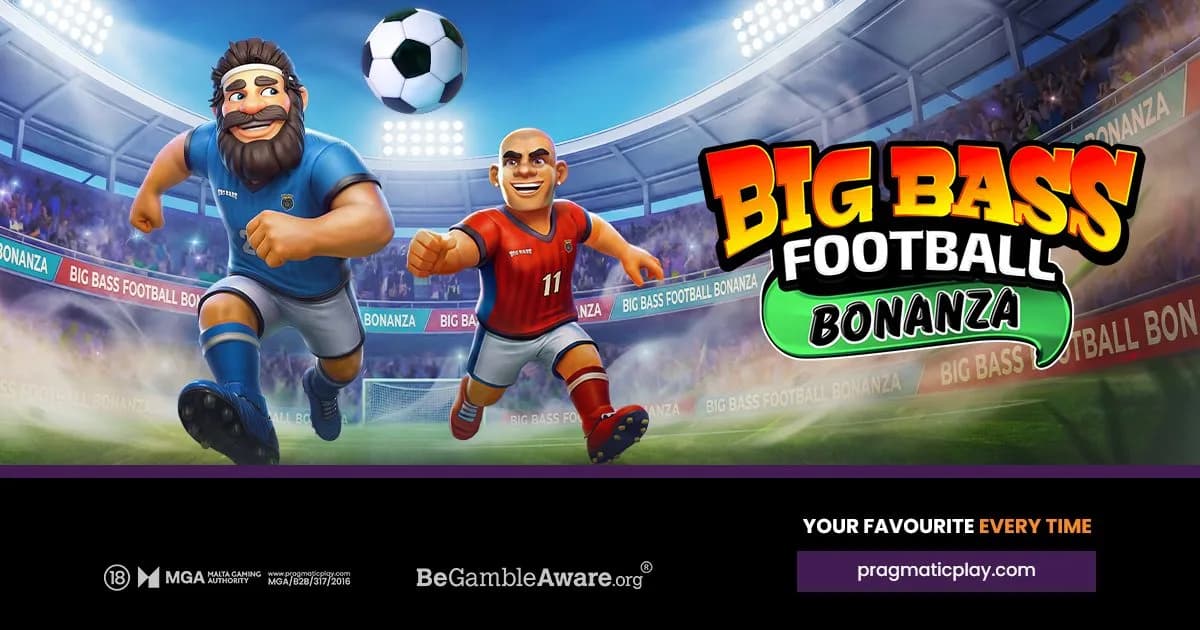 Pragmatic Play Big Bass Football Bonanza officiel release-grafik
